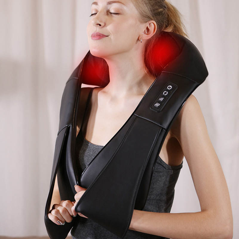 1pc Neck Massager, Shiatsu Back Neck Massager With Hot Compress, Electric  Back Massager, Neck Massage Pillow Neck, Back, Shoulders, Feet, Legs, Should